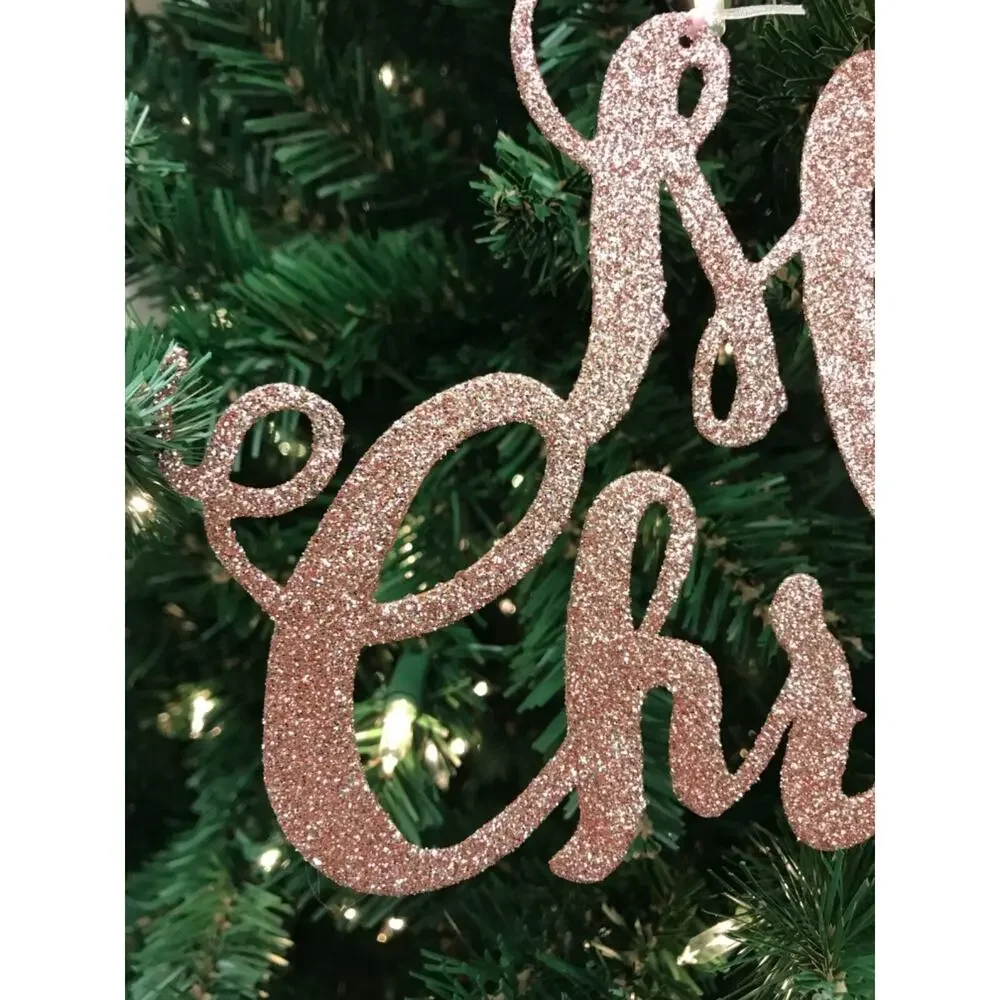 Christmas Shoppe oversized wreath